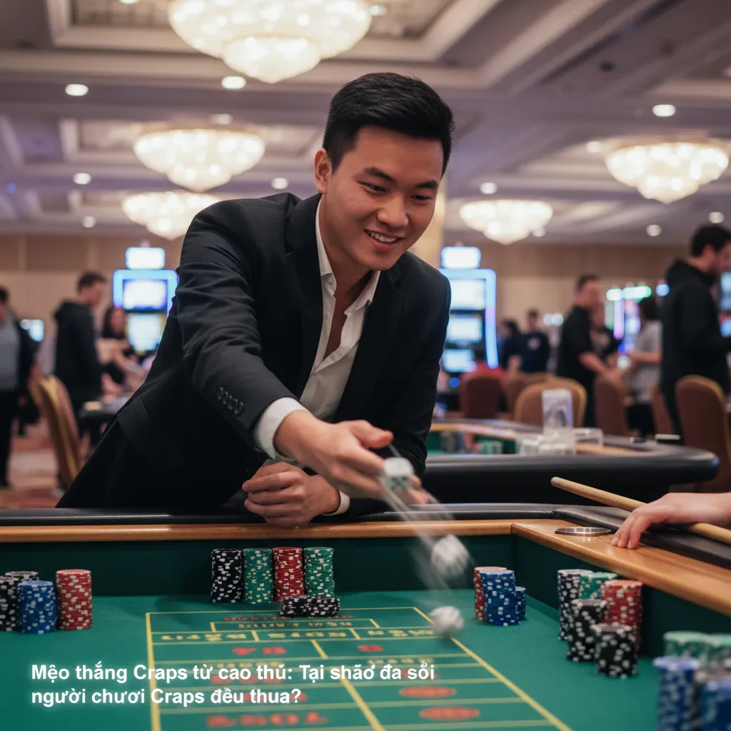 Tại sao đa số người chơi Craps đều thua?