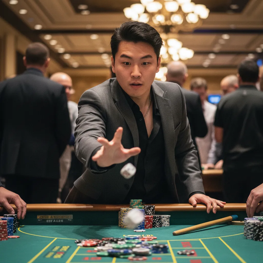 Khu vực cược Proposition Bets nguy hiểm trên bàn Craps