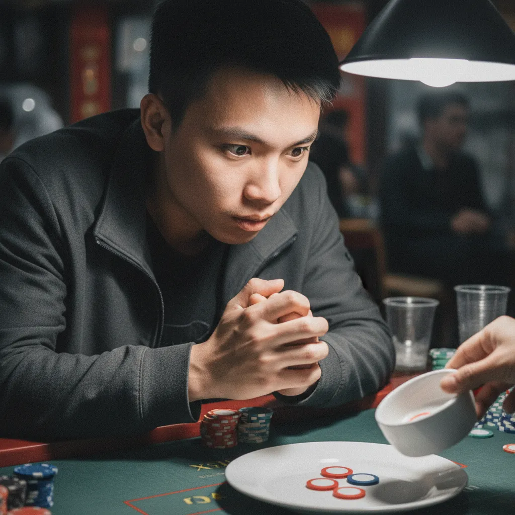 Dealer đang xóc đĩa trên livestream